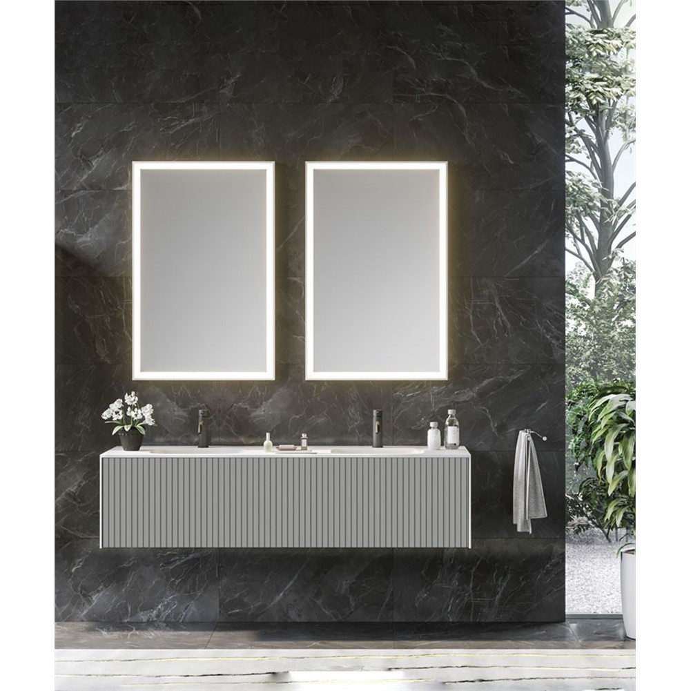 ORKA Cube Banyo Dolabı Takımı Mat Vizon 160 cm ORKA5000179