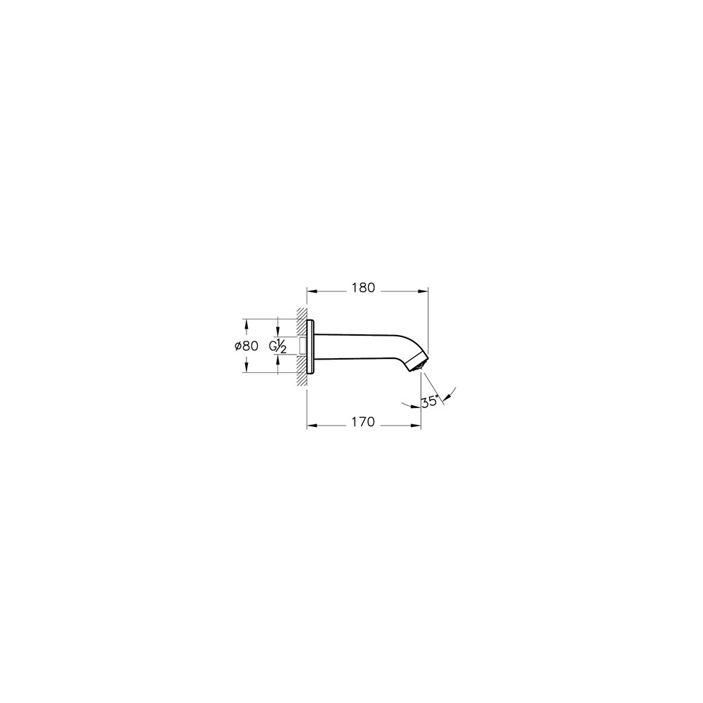 Artema Minimax Round Çıkış Ucu Soft Altın A4354174