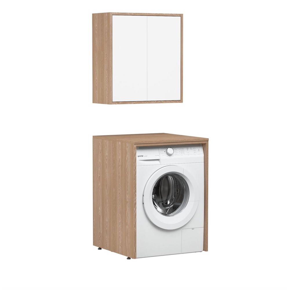 ORKA Sedir Çamaşır Makinası Dolabı Livana 65 cm ORKA5000695