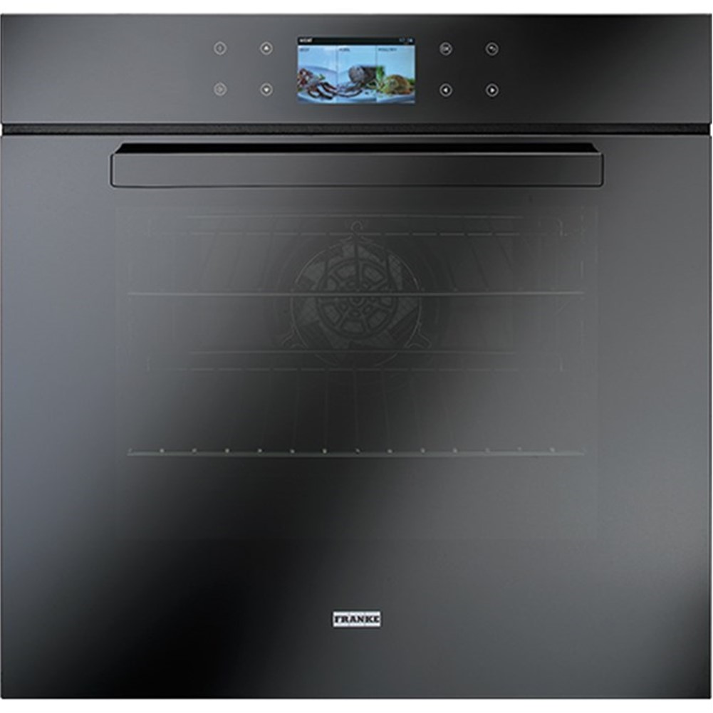 Franke Crystal Black DCT CR 913 M BK DCT TFT Cristallo Nero Fırın 116.0374.295 F116.0374.295