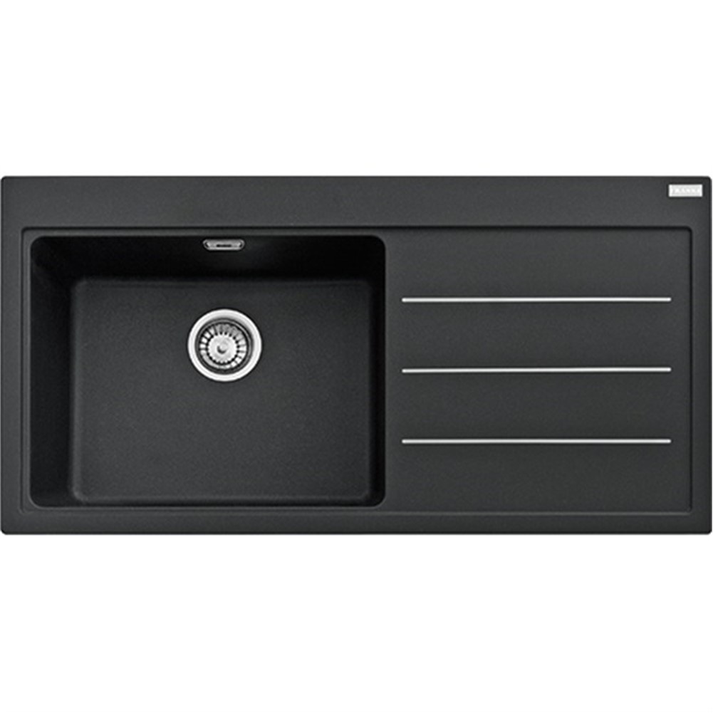 Franke Mythos Fusion MTF 611 Granit Nero Sağ Damlalıklı Evye 114.0157.287 F114.0157.287