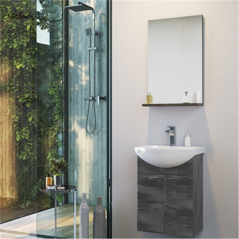 ORKA Soma Banyo Dolabı Takımı Irony 45 cm ORKA5000753