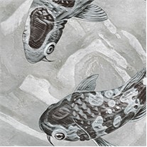 Duka Duvar Kağıdı Koi DK.29939-3 (10 m2)