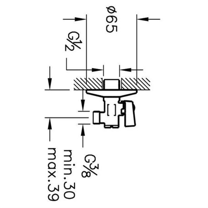 Artema A45200 Seramik Lavabo Bataryası