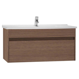 VitrA S50+ Lavabo Dolabı 100 cm Koyu Meşe 54744