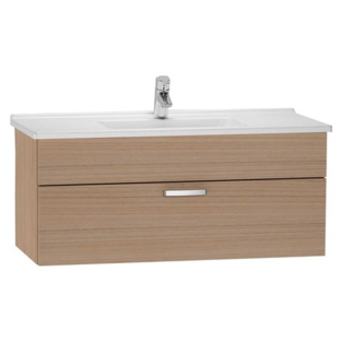 VitrA S50 Lavabo Dolabı 100 cm Tek Çekmeceli Altın Kiraz 56071