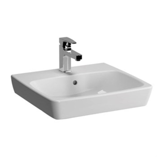 Vitra Metropole Standart Lavabo Armatür Delikli Su Taşma Delikli 50 cm Beyaz 5661B003-0973