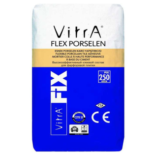 VitrA Vıtrafıx Flex Porselen Beyaz 25 Kg F12203025